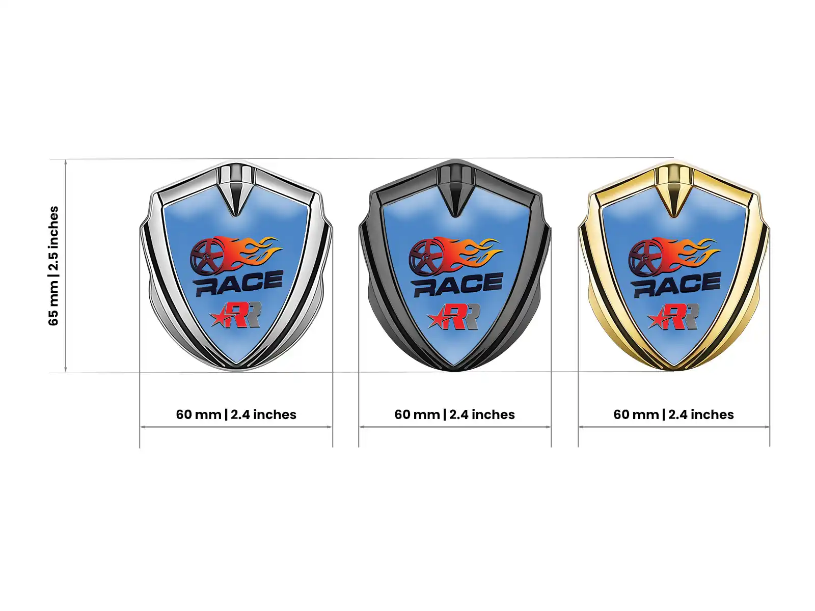 Custom Car Badge Max Design